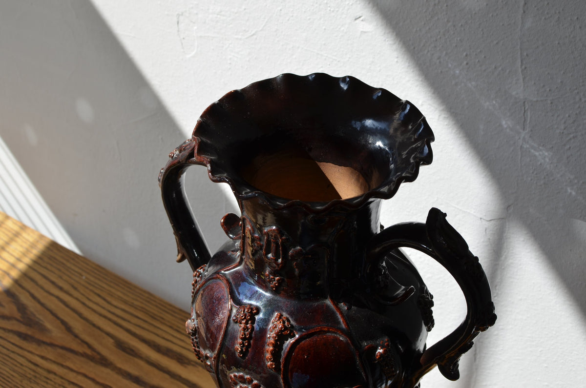 Vintage Terracotta Urn Pair