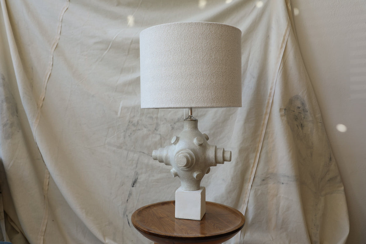 Tall Ceramic Table Lamp by Clement Leonardo