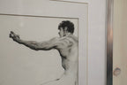 Vintage Male Nude Drawing