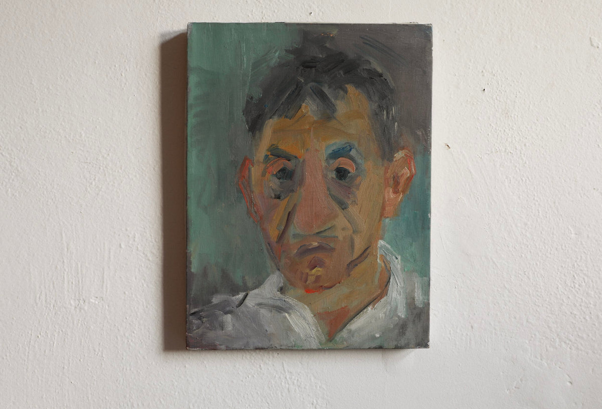Vintage Portrait, Oil on Canvas