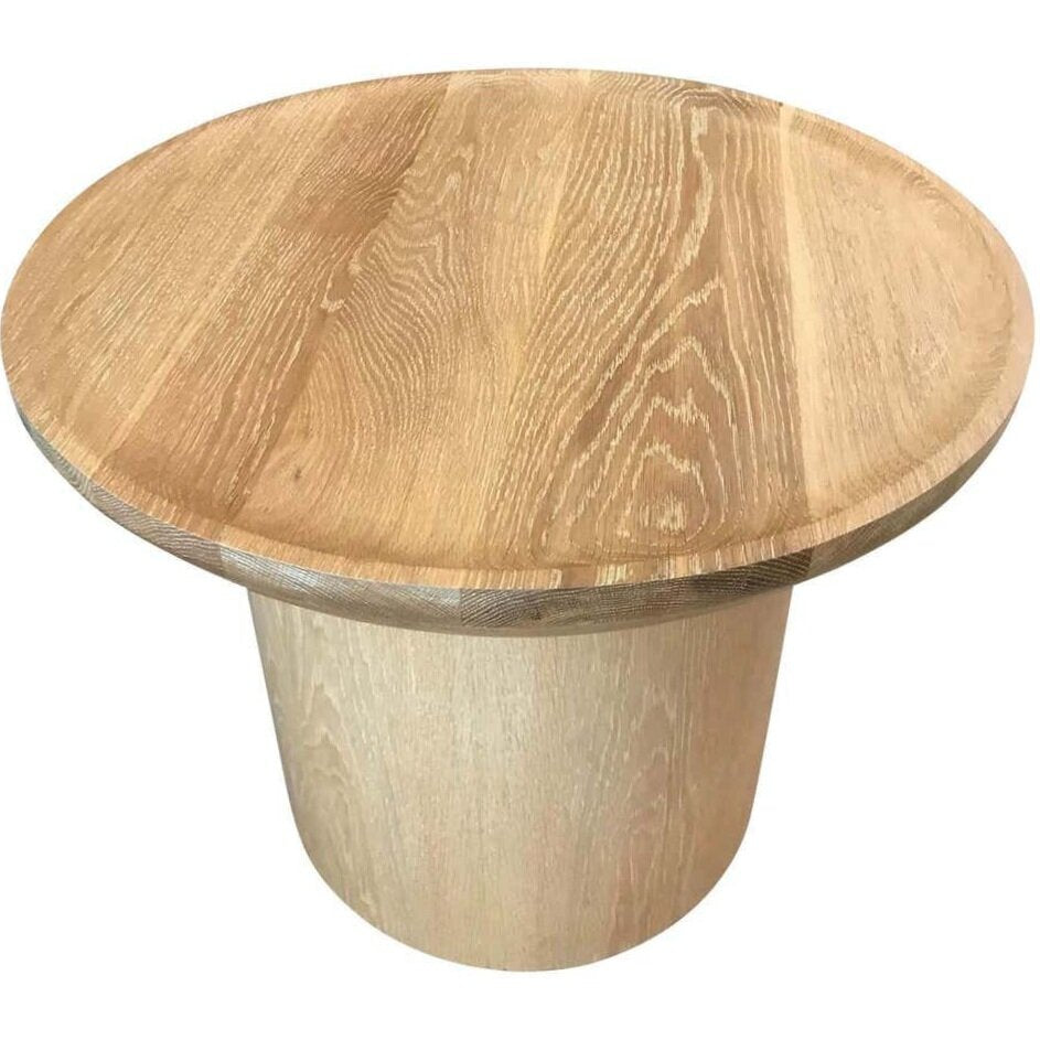 Findley Round Low Side Table in Lacquer