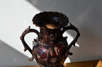 Vintage Terracotta Urn Pair