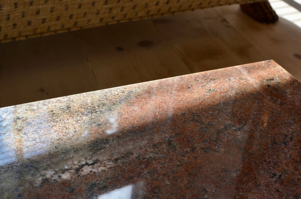Vintage Low Marble Top Table