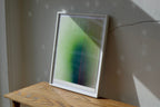 Mixed Media on Paper by Groter Walpius (Green)