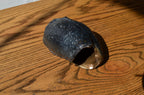 Vintage Glass Heart Sculpture, Small