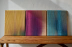 Wool and Mixed Media on Burlap by Groter Walpius