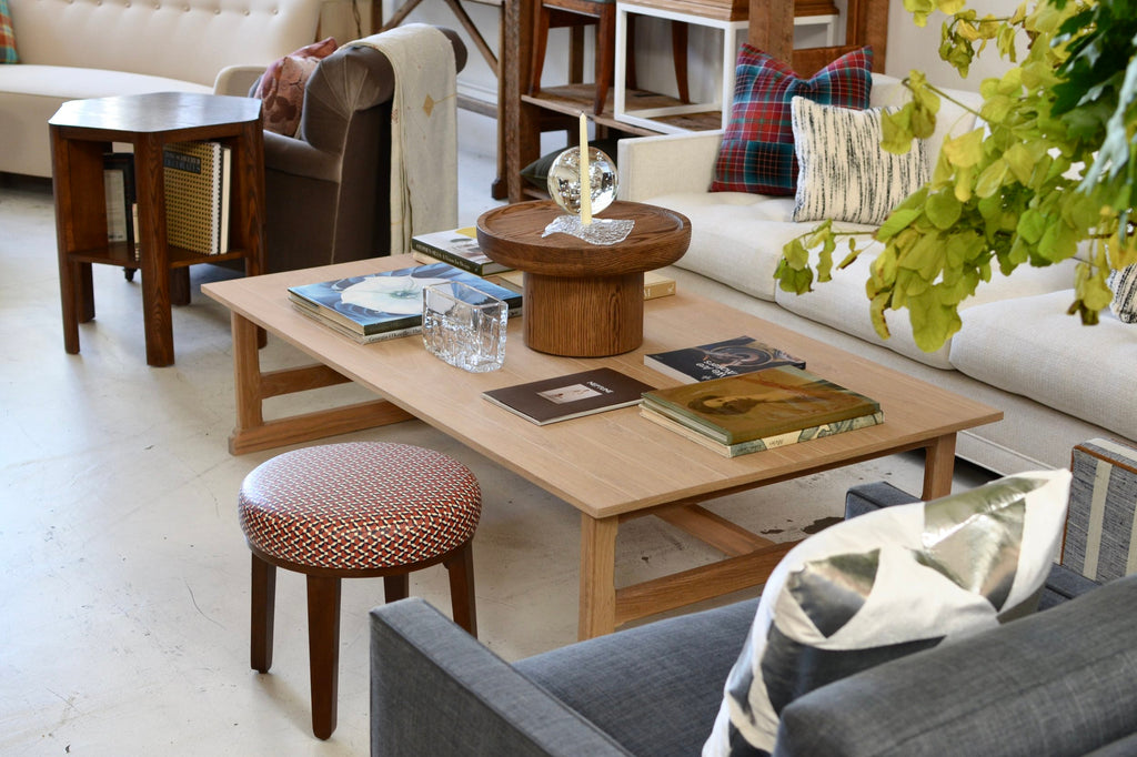 Findley Round Extra Low Table Wood