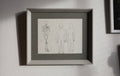 Skeleton, Charcoal on Paper by Edith Isaac-Rose