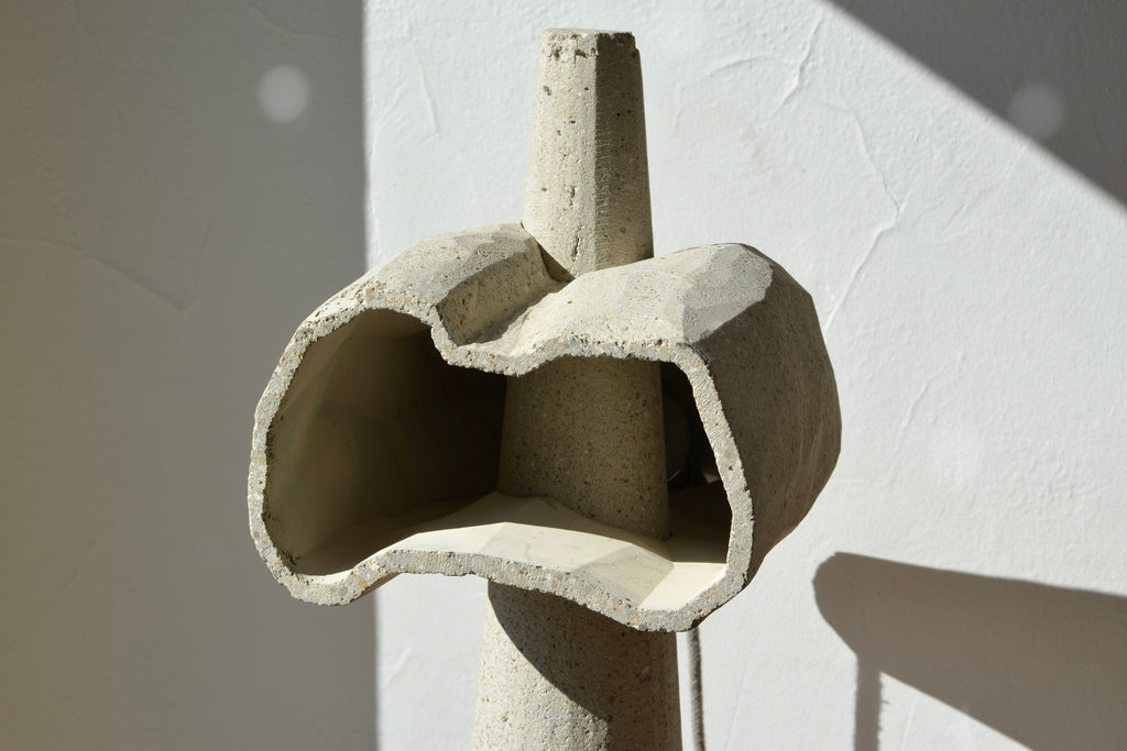 Satellites 22.5" Concrete Lamp by James Haywood
