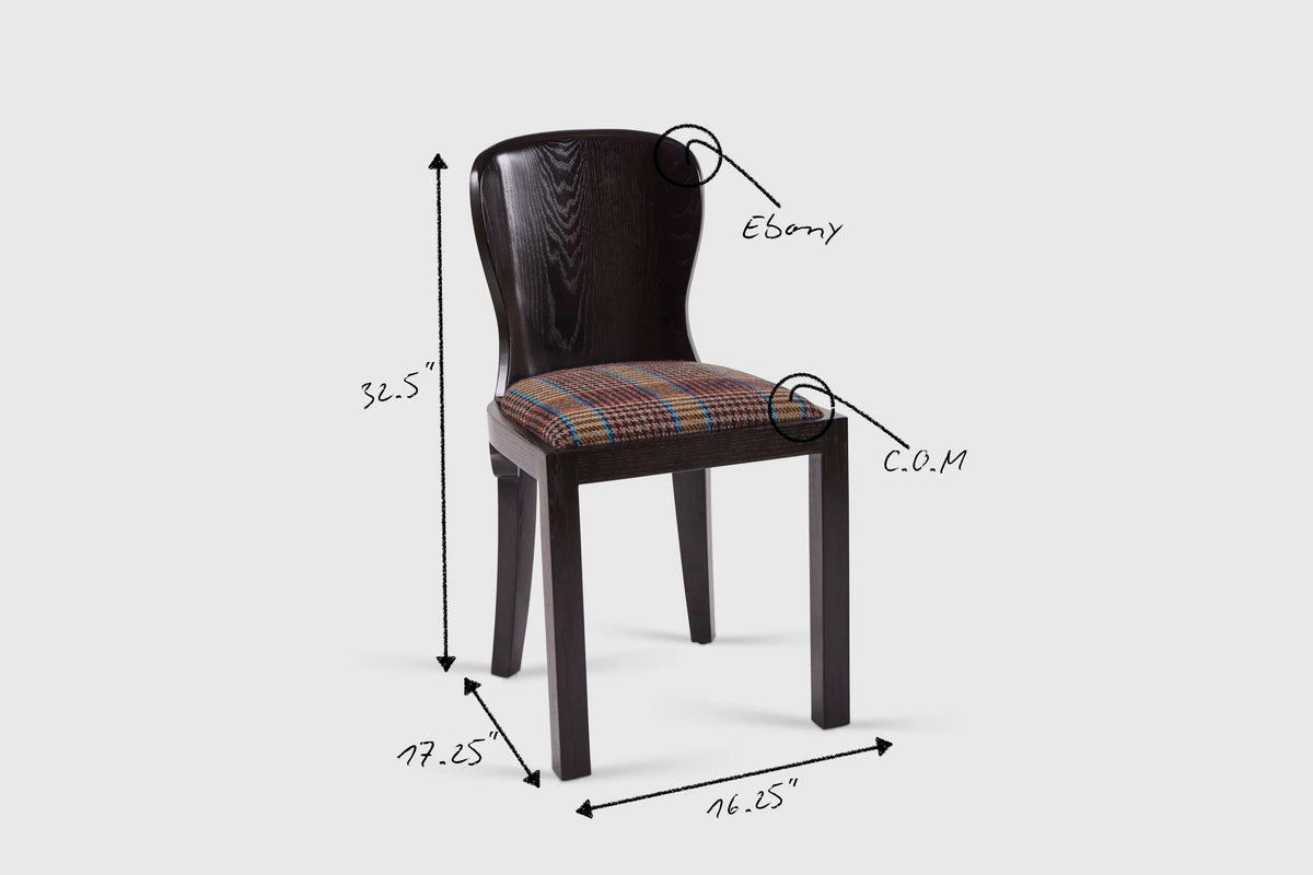 Carl Dining Chair in Lacquer