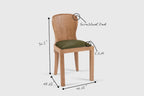 Carl Dining Chair in Wood