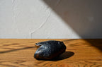 Vintage Glass Heart Sculpture, Small