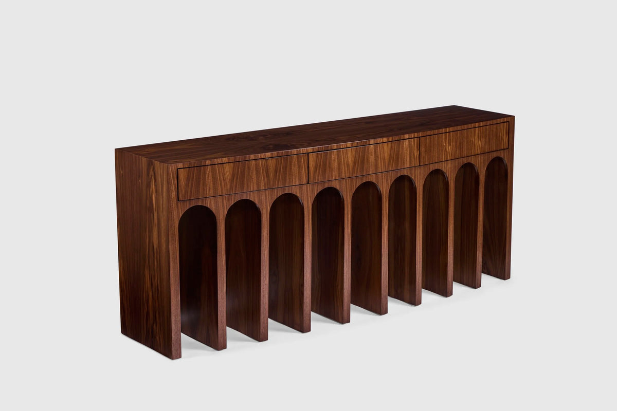 Arcade Console Drawer 72", Walnut