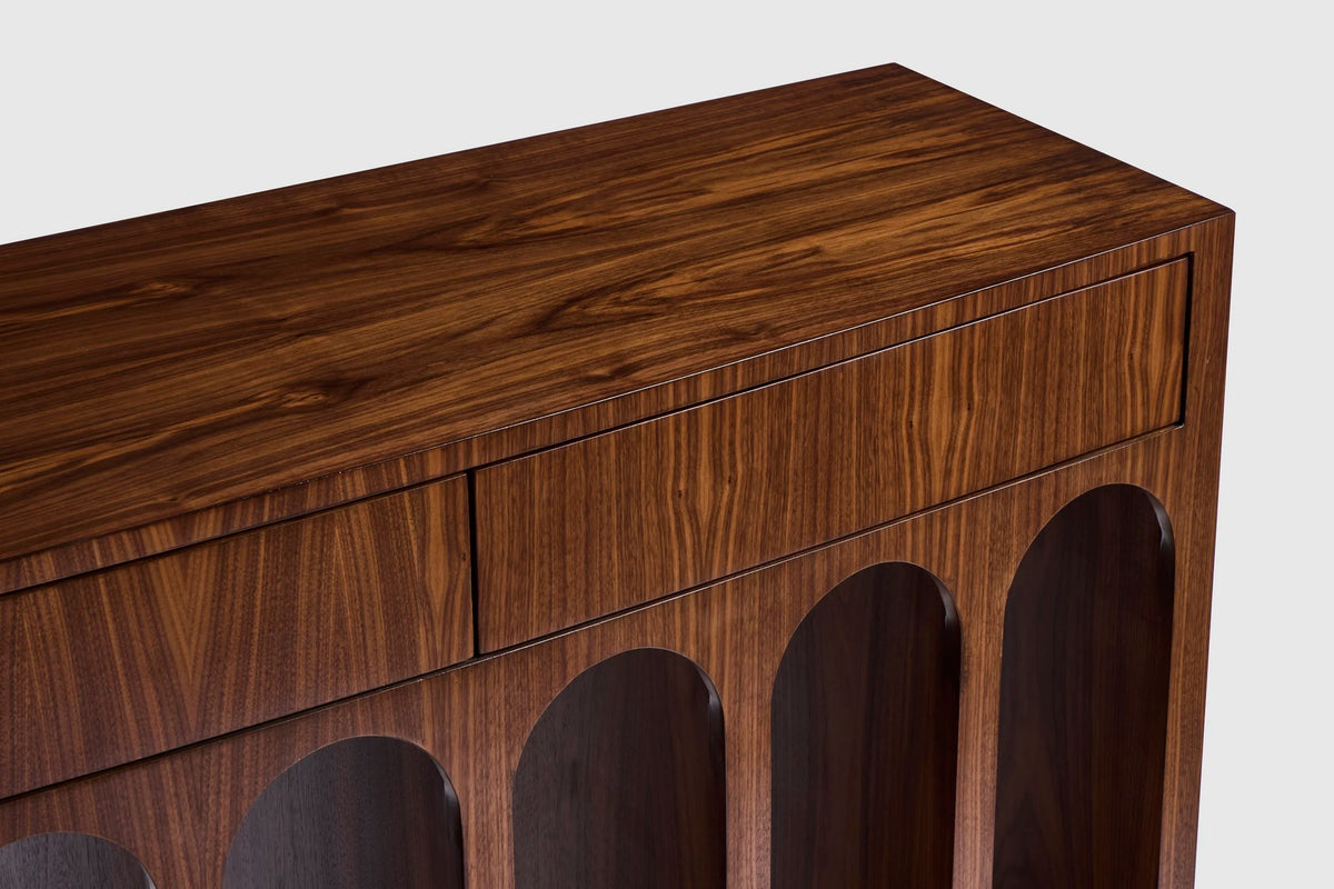 Arcade Console Drawer 72", in Wood
