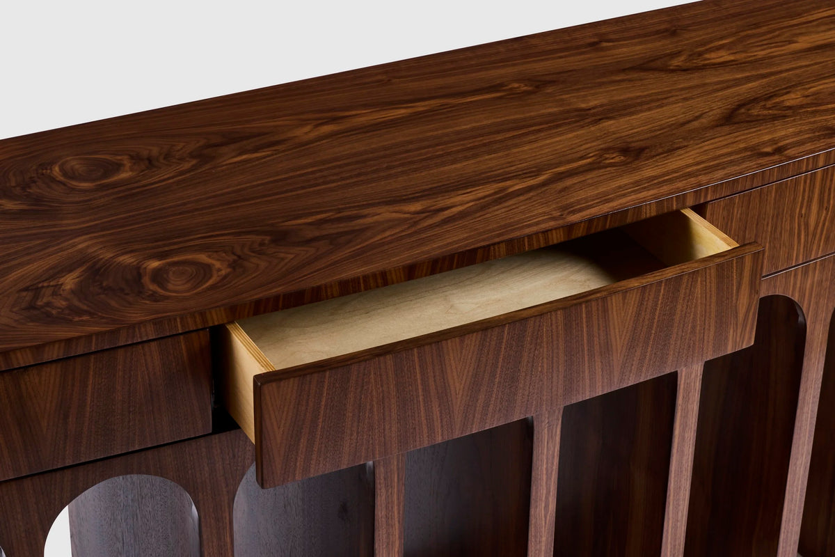 Arcade Console Drawer 72", in Wood
