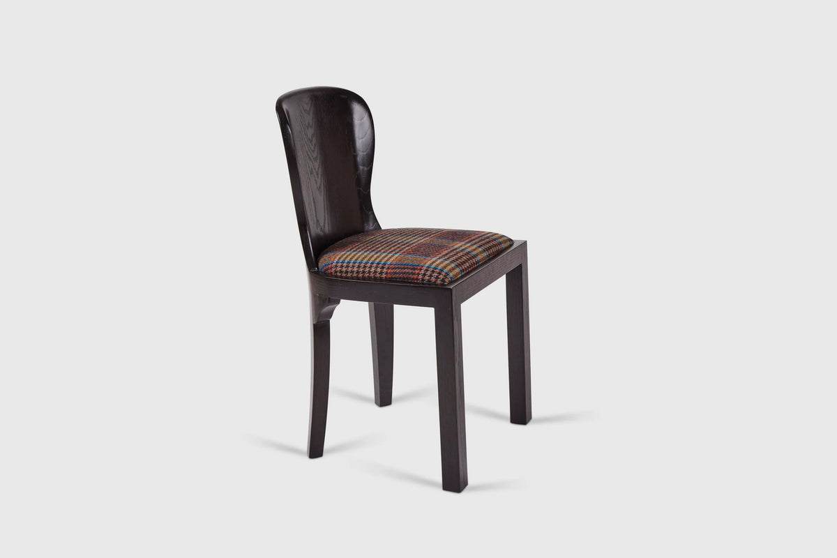Carl Dining Chair, Plaid