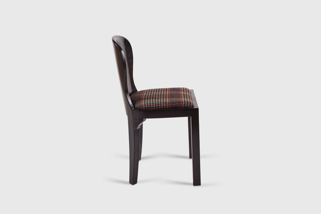 Carl Dining Chair, Plaid