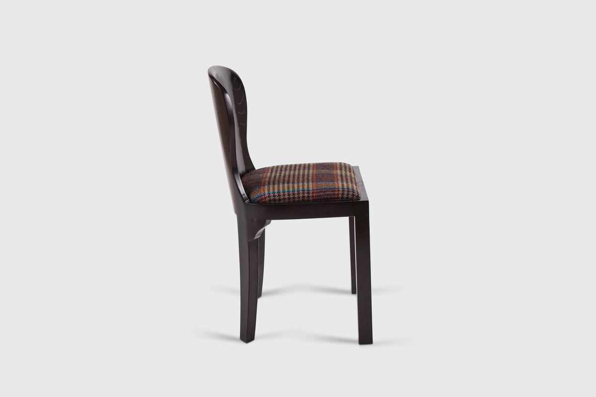 Carl Dining Chair, Plaid