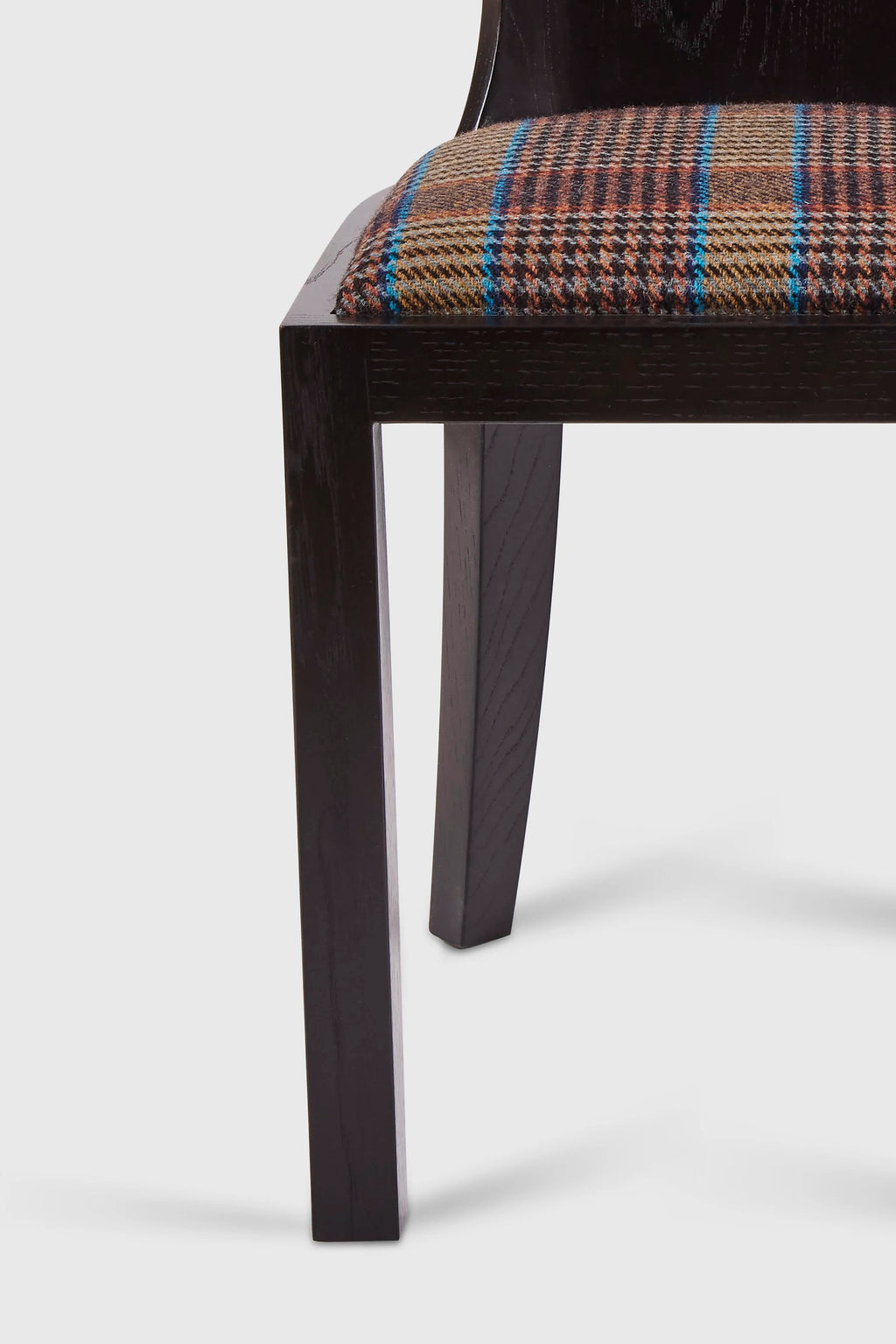 Carl Dining Chair, Plaid