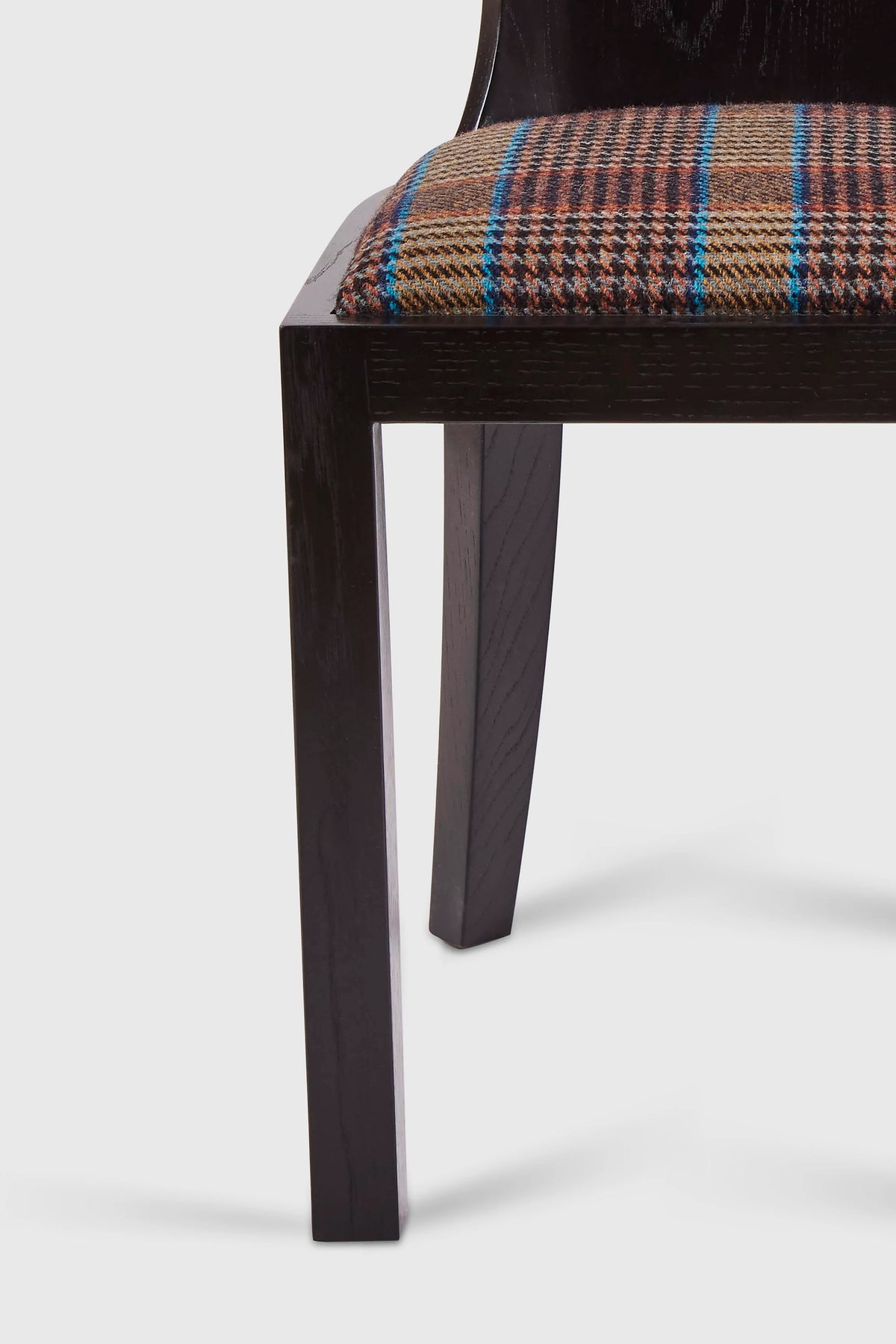 Carl Dining Chair, Plaid