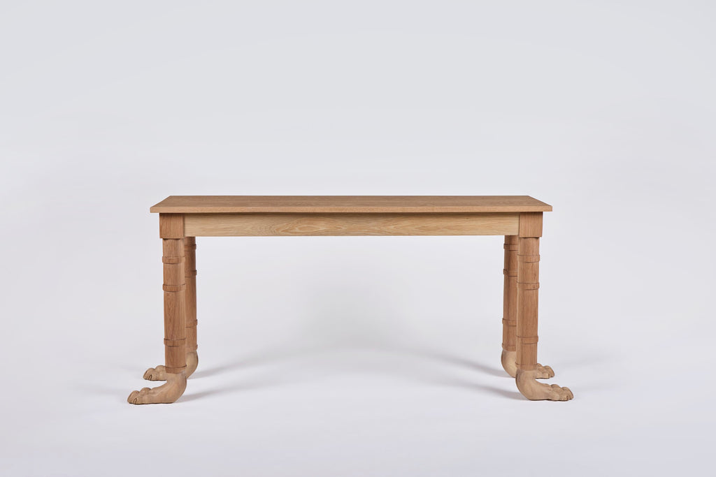 Lupa Console 60", Light-Fumed Oak