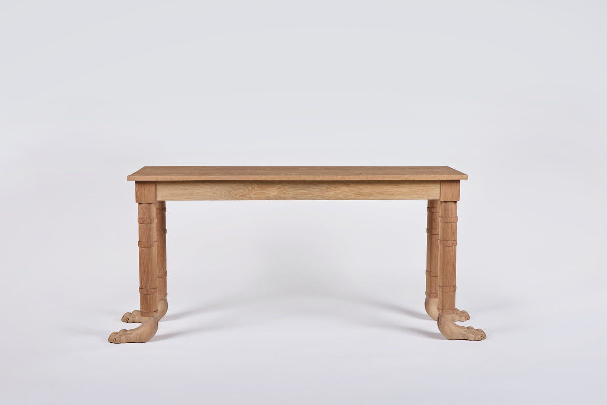 Lupa Console 60", Light-Fumed Oak