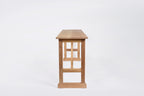 West Large Trestle Console 72" in Wood