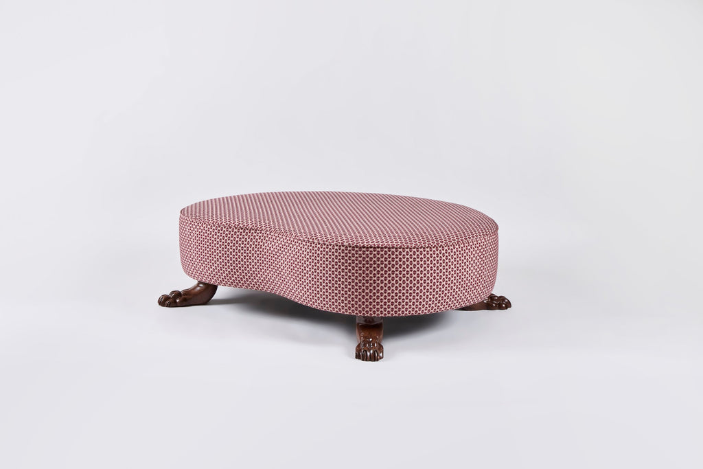 Lupa Mother Ottoman 48", Berry