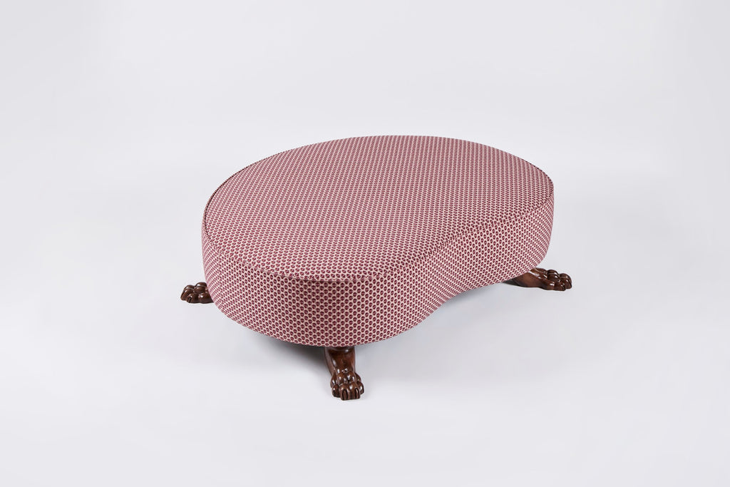 Lupa Mother Ottoman 48", Berry