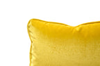 Citron Velvet Throw Pillow