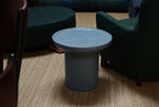 Findley Round Low Side Table in Lacquer