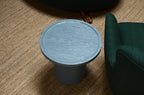 Findley Round Low Side Table in Lacquer