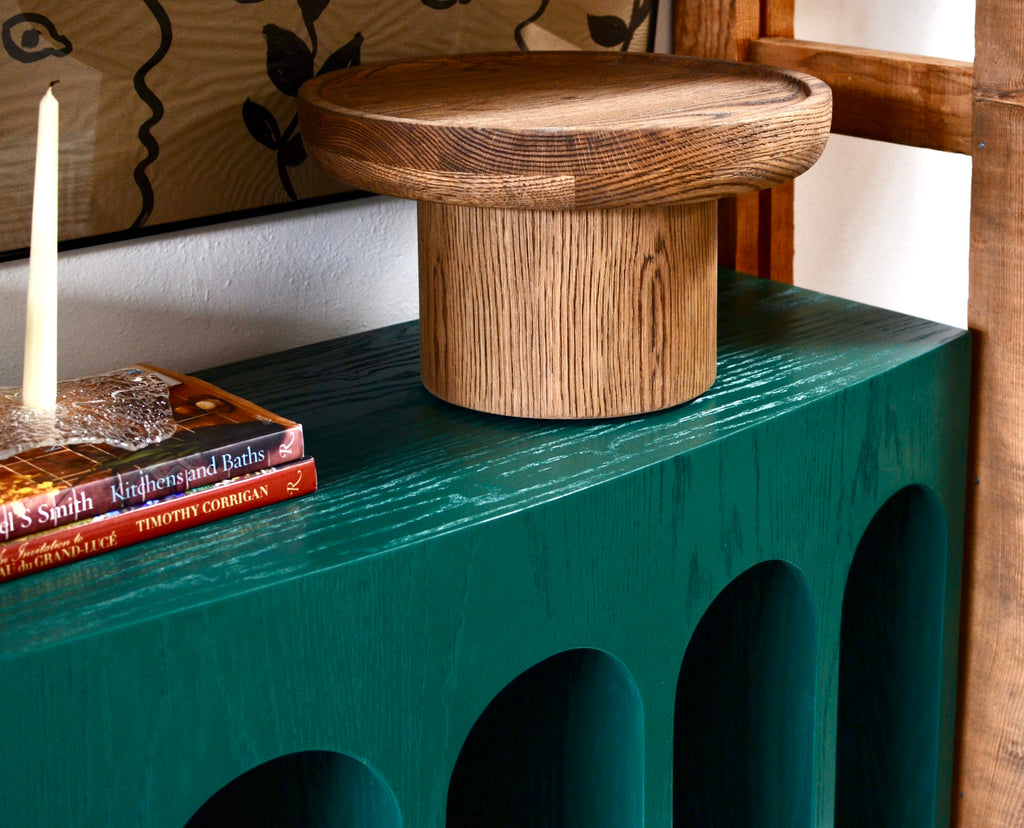 Findley Round Extra Low Table Wood
