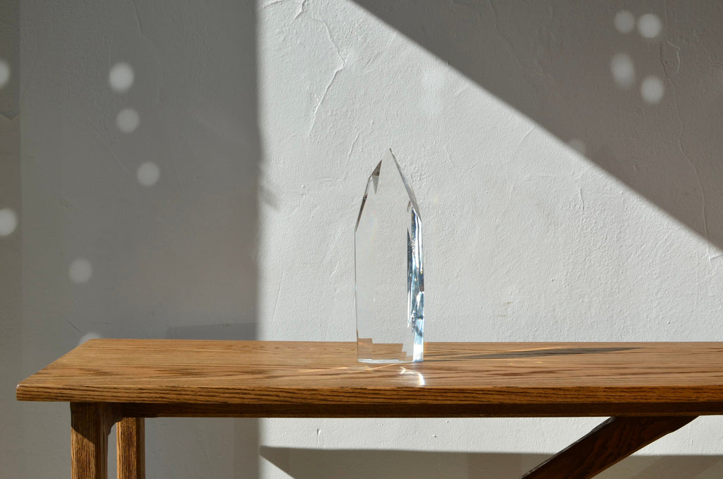 Vintage Lucite Obelisk