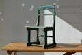 Vintage Green Wooden Child's Chair