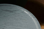 Findley Round Low Side Table in Lacquer