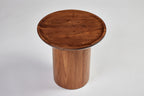 Findley Round Tall Side Table Wood