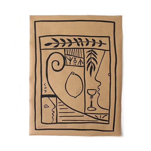 "Hieroglyphics" Triptych by RF. Alvarez