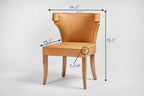 Hale Dining Chair, Nailhead Trim