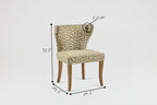 Hale Dining Chair, Nailhead Trim