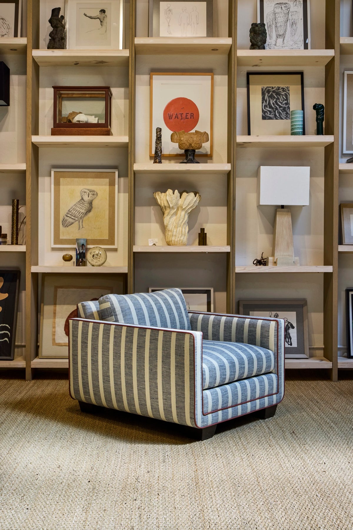 Harrison Chair, Striped