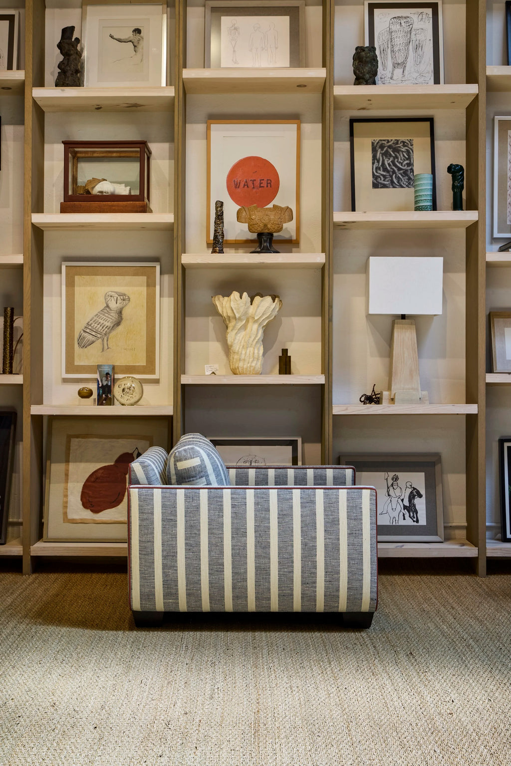 Harrison Chair, Striped