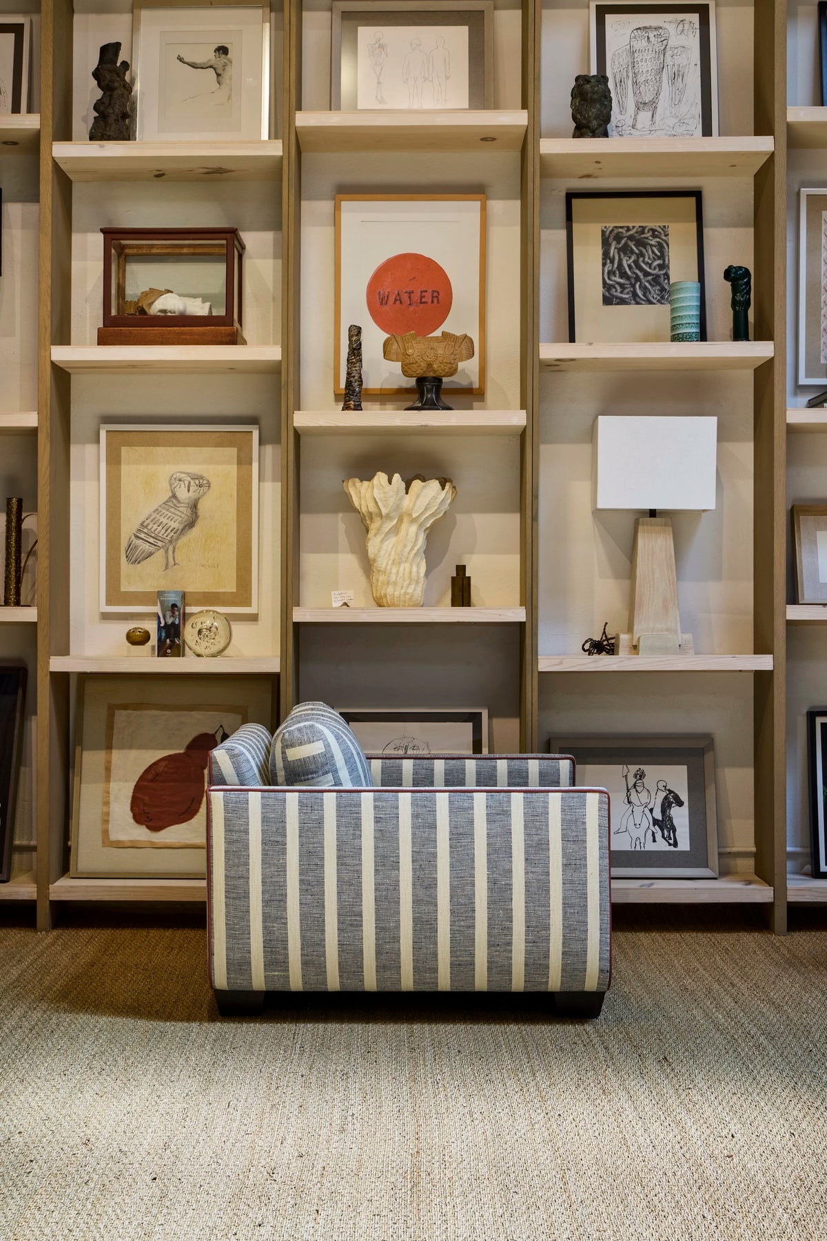 Harrison Chair, Striped