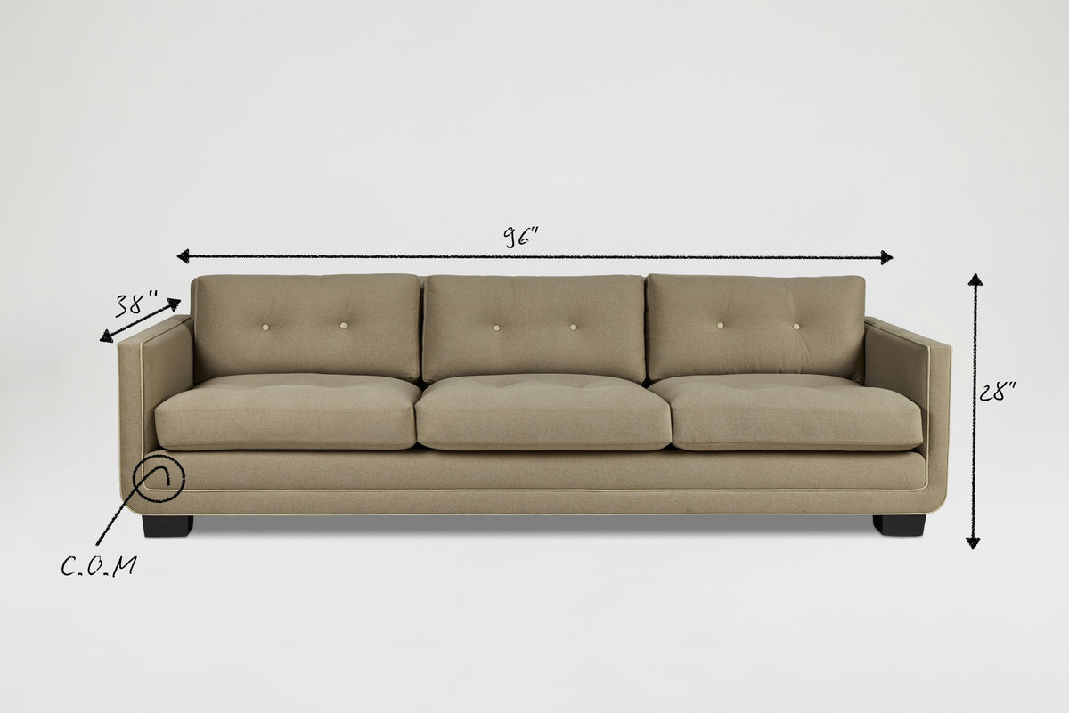 Harrison Sofa 96", Tufted