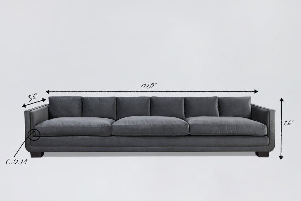 Harrison Low Sofa 120", Loose