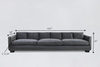 Harrison Low Sofa 120", Loose