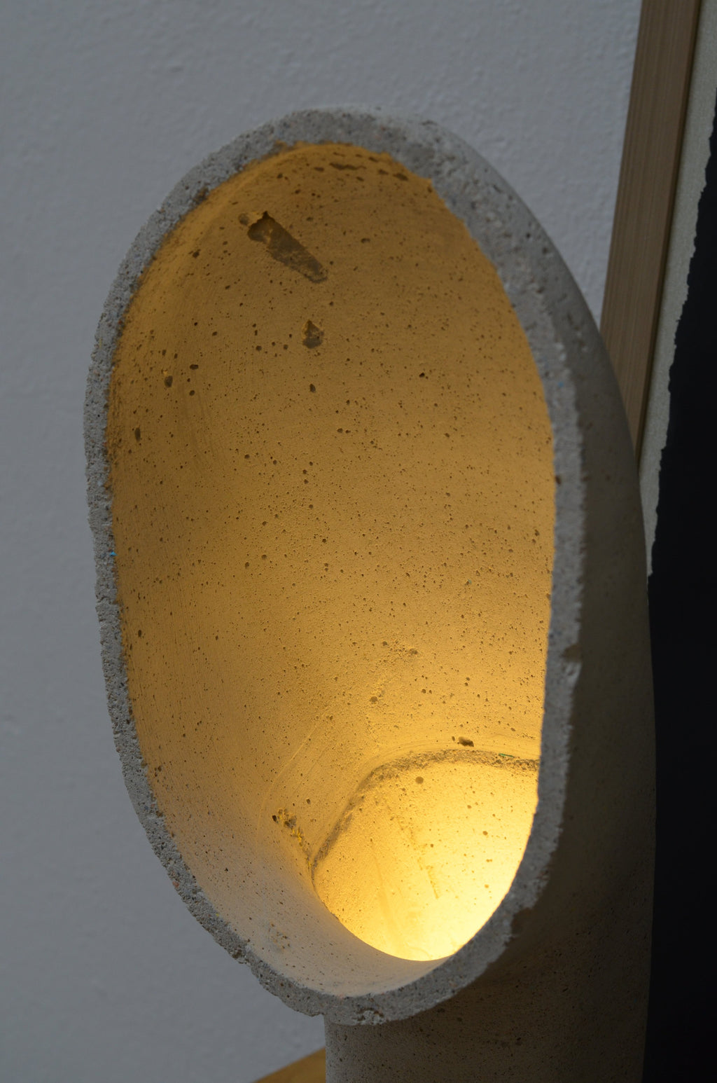 Hoxton 22" Concrete Lamp by James Haywood