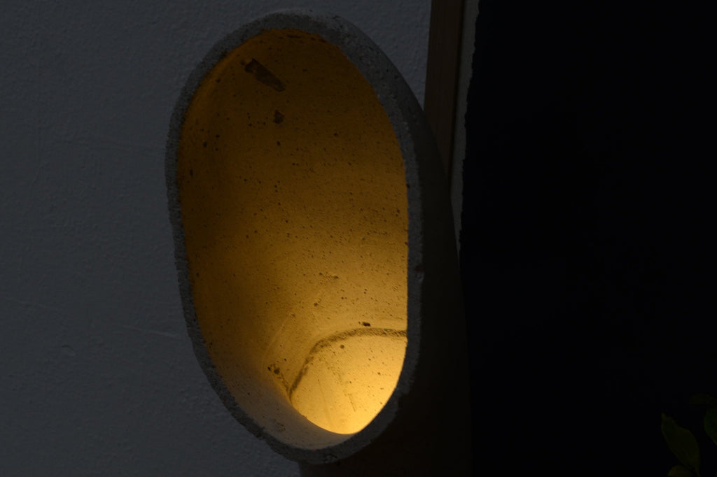 Hoxton 22" Concrete Lamp by James Haywood