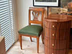 Green Chair Heart Design