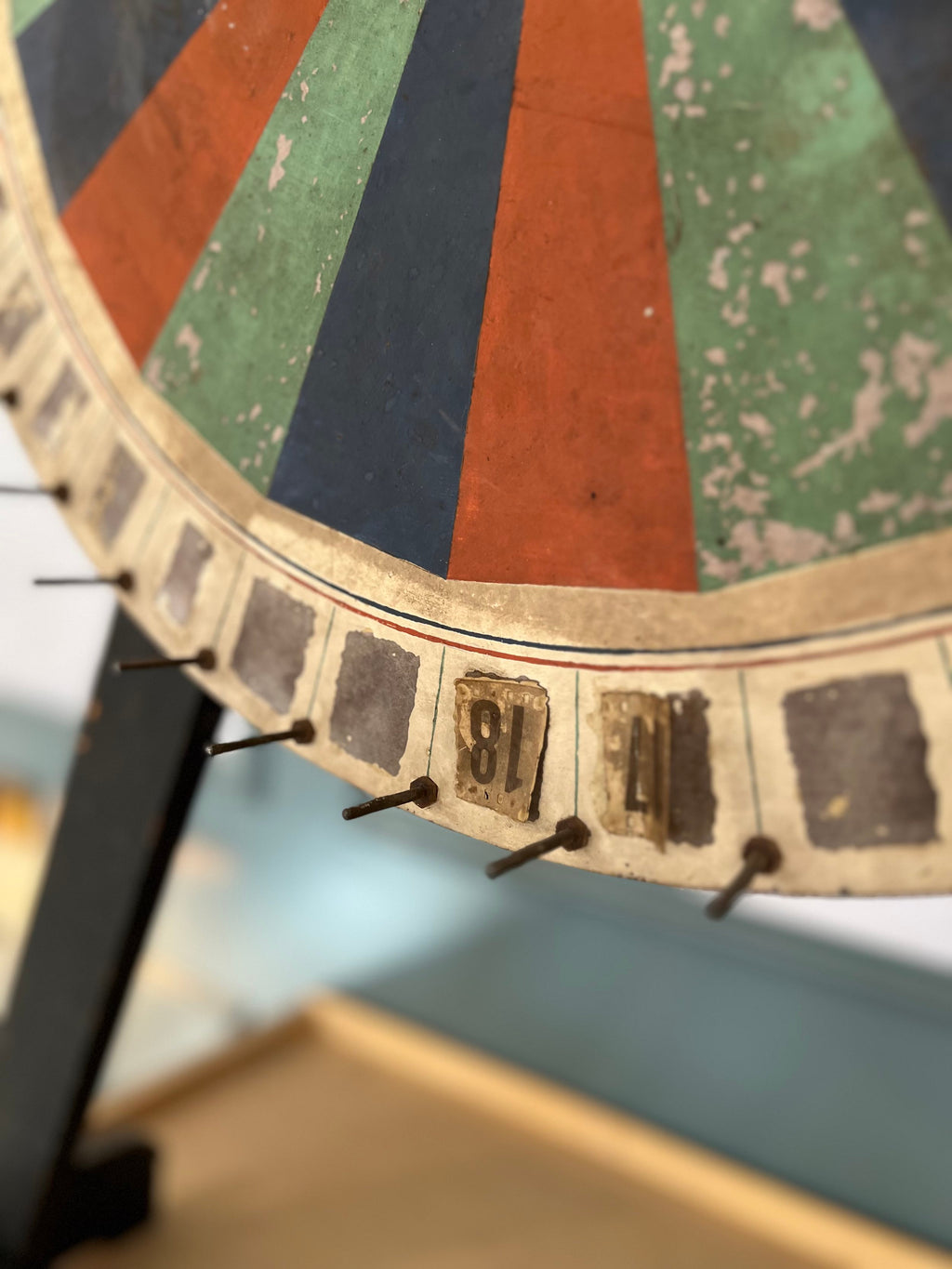 Vintage Lottery Wheel